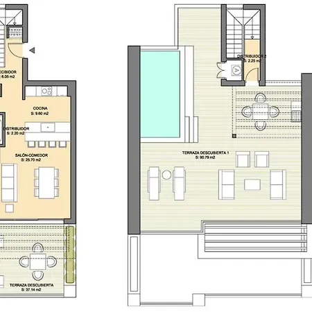 Apartamento Deluxe Duplex Con Piscina Privada